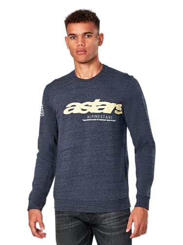 Alpinestars Episode Crew Pullover für Herren Sweatshirt mit Rundhalsausschnitt Marine L von Alpinestars