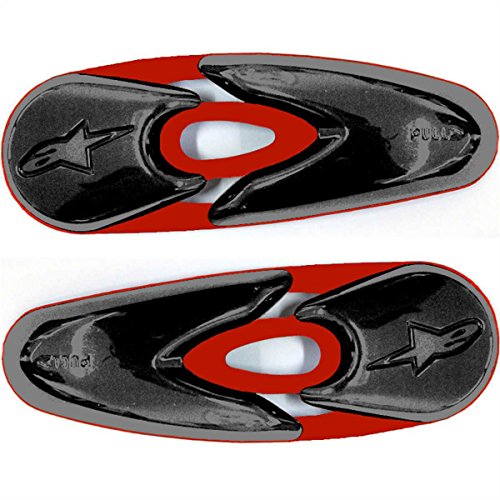 Alpinestars Ersatz Zehenschleifer, Farbe rot-schwarz Alpinestars Ersatz Zehenschleifer, Farbe rot-schwarz von Alpinestars