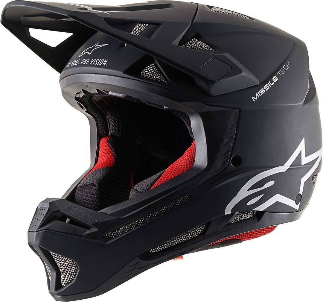 Alpinestars Fahrradhelm Missile Tech Solid Downhill Helm von Alpinestars