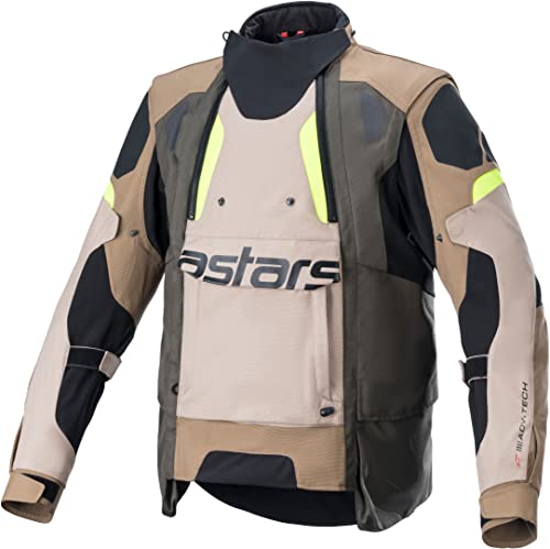 Alpinestars Halo Drystar Motorrad Textiljacke Khaki L von Alpinestars