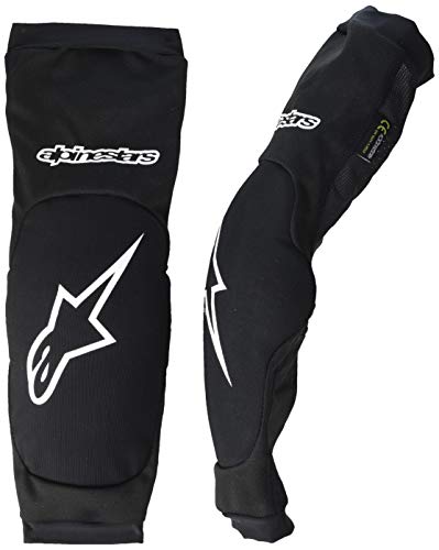 Alpinestar Herren Paragon Plus Ellenbogenprotektor, Schwarz Weiß, Größe M von Alpinestars