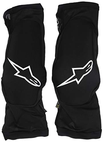 Alpinestars Herren Paragon Plus Knieschützer, Schwarz/Weiß, Größe S von Alpinestars