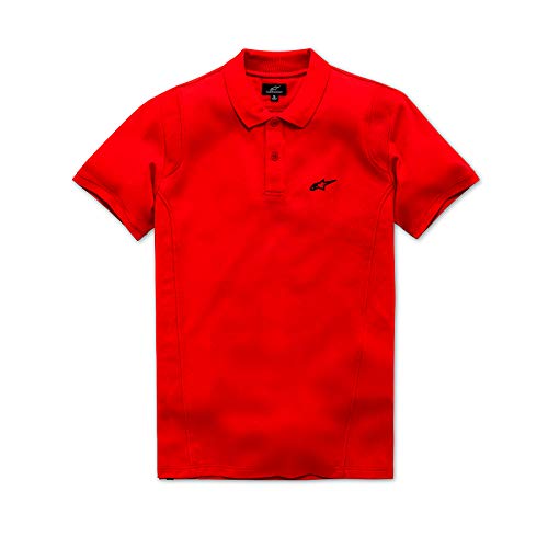 Alpinestars Herren Kurzarm Polo klassisch Geschnittener steppstoff, red, XXL, 1038-41000 Alpinestars Herren Kurzarm Polo klassisch Geschnittener steppstoff, red, XXL, 1038-41000 von Alpinestars
