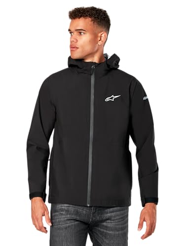 Alpinestars Kascade Rain Jacket Herren Sportlicher Jacke Outdoorjacke für Männer Schwarz M von Alpinestars