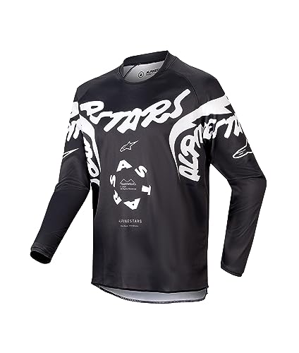 Alpinestars Kids MX Jersey Racer Schwarz Gr. L von Alpinestars