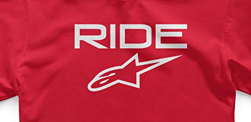 Alpinestars Kinder Kid's Ride 2.0 T T-Shirt, Rot-Weiss, M Alpinestars Kinder Kid's Ride 2.0 T T-Shirt, Rot-Weiss, M von Alpinestars