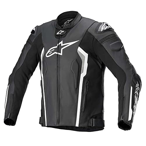 Alpinestars Missile V2 Motorrad Lederjacke Schwarz/Weiß 50 Alpinestars Missile V2 Motorrad Lederjacke Schwarz/Weiß 50 von Alpinestars