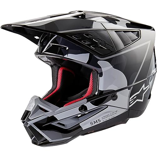 Alpinestars Motocross-Helm S-M5 Schwarz Gr. L Alpinestars Motocross-Helm S-M5 Schwarz Gr. L von Alpinestars
