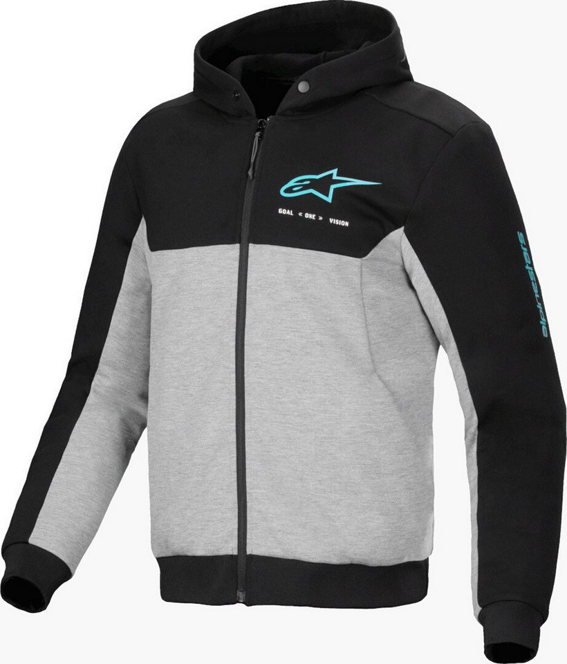 Alpinestars Motorradjacke Chrome V2 Duo Sport Motorrad Zip Hoodie Alpinestars Motorradjacke Chrome V2 Duo Sport Motorrad Zip Hoodie von Alpinestars