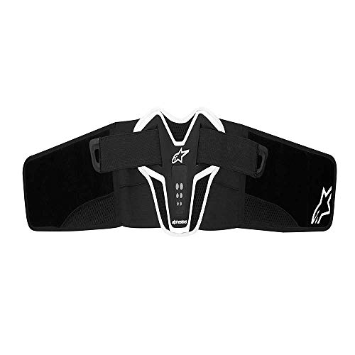 Alpinestars Mx Nierengurt Saturn Schwarz-Weiß (One Size, Schwarz) von Alpinestars