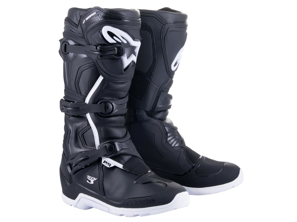 Alpinestars Stiefel Tech3 Enduro Wasserdicht Blk/Wht von Alpinestars