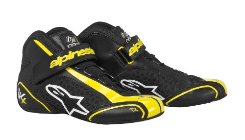 Alpinestars Tech 1- KX Schuh schwarz / gelb 45,5 von Alpinestars