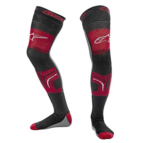 Alpinestars Unterziehstrümpfe für Knieorthese Knee Brace Rot Gr. S/M von Alpinestars