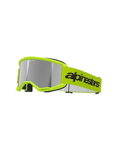 Alpinestars Vision 3 Wordmark Off-road Goggles Mirror Silver von Alpinestars