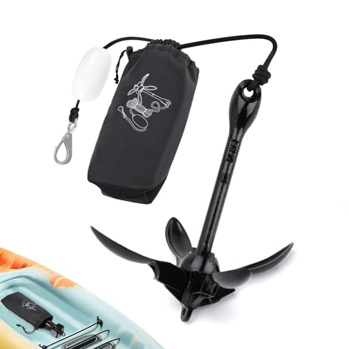 Alpinsta Anker Boot, 1,59KG Bootsanker, klappanker für SUP, Schlauchboot, Schlauchboot mit 12m Marine-Seil Alpinsta Anker Boot, 1,59KG Bootsanker, klappanker für SUP, Schlauchboot, Schlauchboot mit 12m Marine-Seil von Alpinista