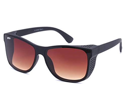 Alsino Sonnenbrille Überbrille Leichte Brille mit UV 400 Schutz Viper Eyewear Collection in verschiedenen Modellen Herren Damen inkl. Brillenetui Unisex (braun) von Alsino