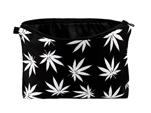 Alsino Kulturbeutel Kulturtasche Schminktasche Kosmetiktasche, Variante wählen:KT-57 Marihuana von Alsino