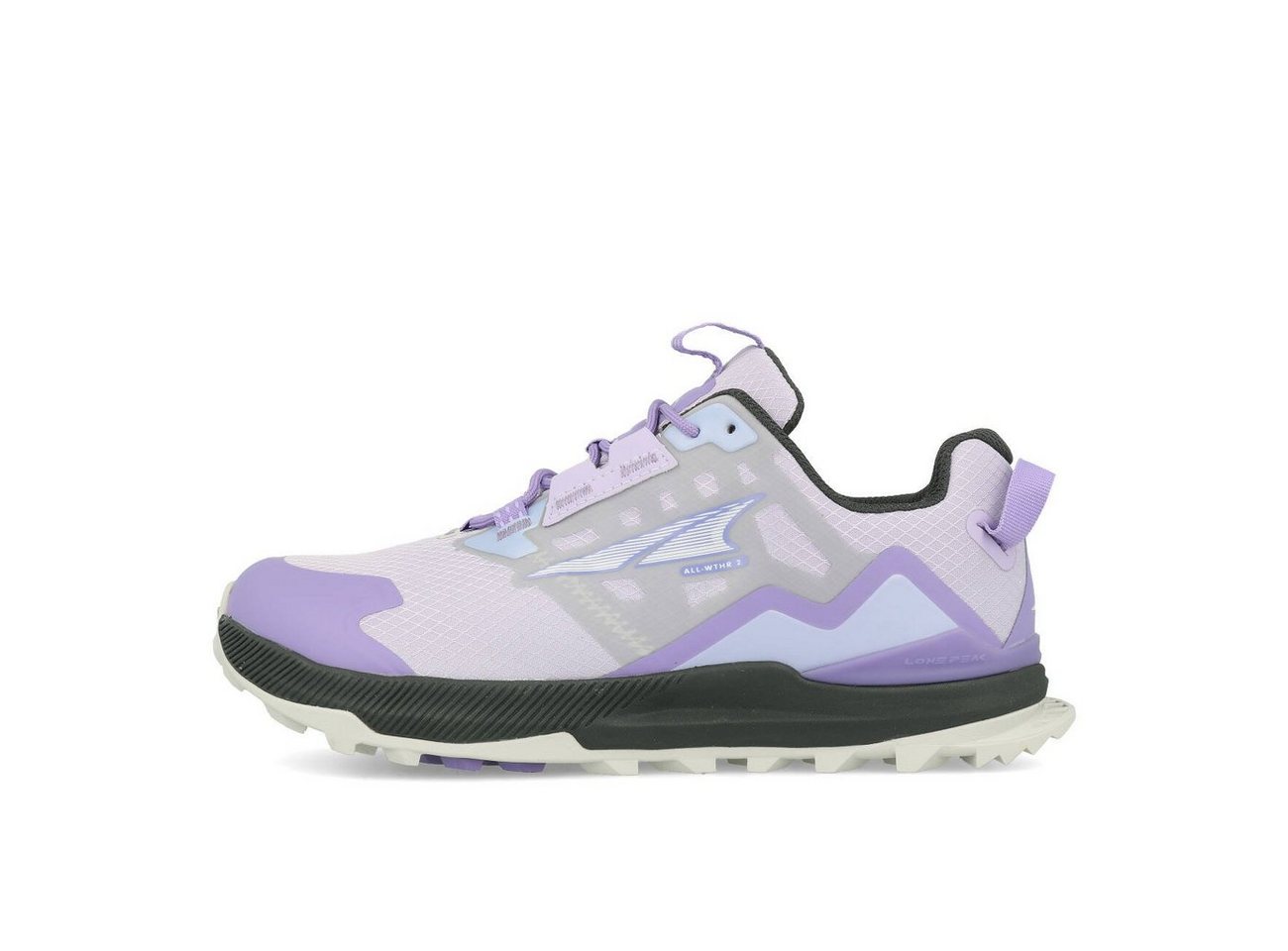 Altra Altra W Lone Peak Low All Wthr Damen Gray Purple Langlaufschuhe von Altra