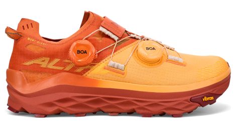 altra mont blanc boa trail running schuh damen orange von Altra