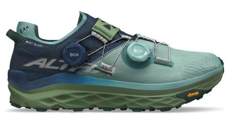 altra mont blanc boa trailrunning schuhe blau grun herren von Altra