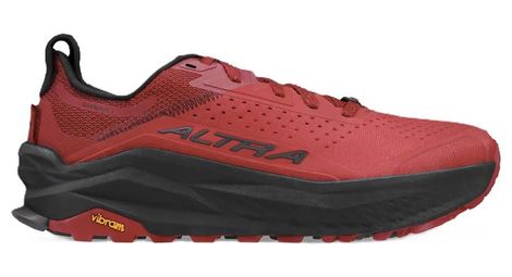 altra olympus 6 trailrunning schuhe rot schwarz herren von Altra