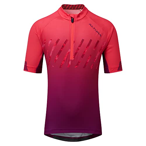 Altura Airstream Kurzarm-RADTRIKOT Kinder Trikot SS, Rosa, 9-10 Years von Altura