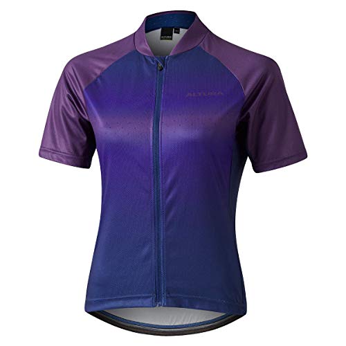 Altura Damen Airstream Kurzarm-Trikot, Blau/Violett, Größe 36 Altura Damen Airstream Kurzarm-Trikot, Blau/Violett, Größe 36 von Altura