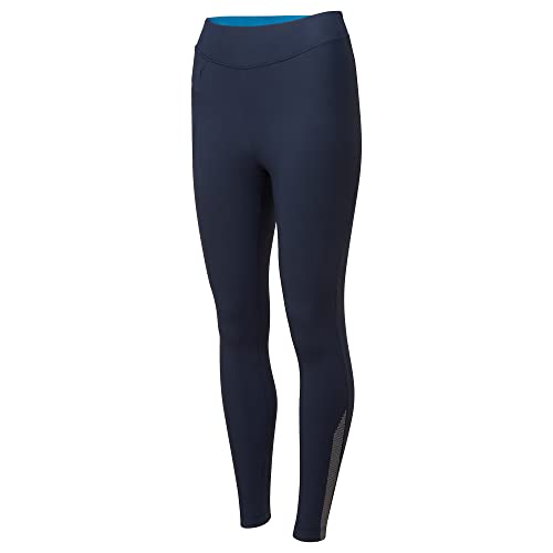 Altura Damen Grid Cruiser Thermo-Trainingsstrumpfhose, reflektierend, Marineblau, 40 von Altura