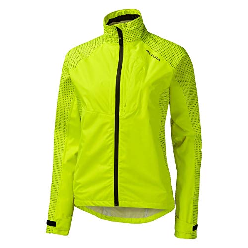 Altura Damen NIGHTVISION Storm wasserdichte RADJACKE Jacke, Neongelb, 36 von Altura