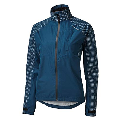 Altura Damen NIGHTVISION Storm wasserdichte RADJACKE Jacke, Marineblau, 38 von Altura