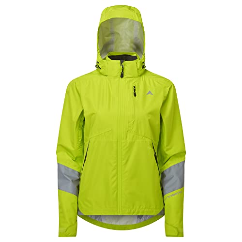 Altura Damen Typhoon Radjacke, wasserdicht, reflektierend, Limettengrün - Größe 38 von Altura