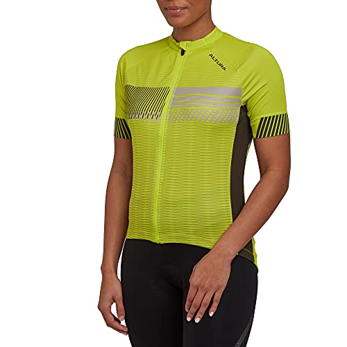 ALTURA Damen Womens Club Short Sleeve JERSEY-LIME-10 2021 kinderkleidung, Lime, 30 von Altura