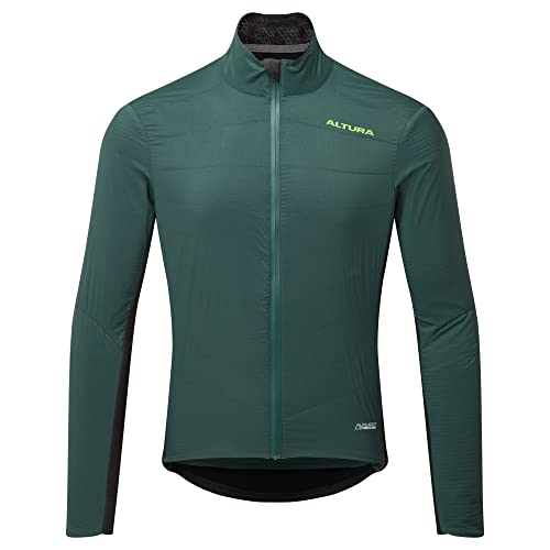 Altura Endurance Blast Herren-Fahrradjacke, wasserabweisend, Dunkelgrün, Größe S von Altura