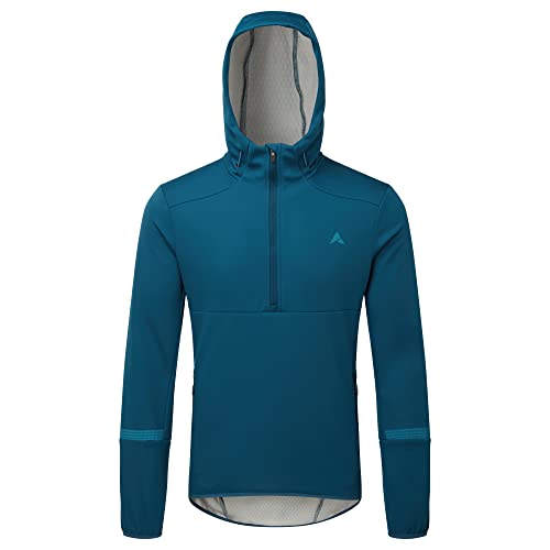 Altura Herren Grid Softshell Thermo-Reflektorjacke, halber Reißverschluss, Blau/Grau, Größe L von Altura