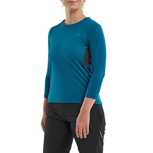 Altura Damen KIELDER LEICHTES 3/4-ARM RADTRIKOT Trikot LS, blau, 8 von Altura