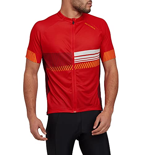 Altura Club Kurzarm-Trikot - Rot/Kastanienbraun Altura Club Kurzarm-Trikot - Rot/Kastanienbraun von Altura