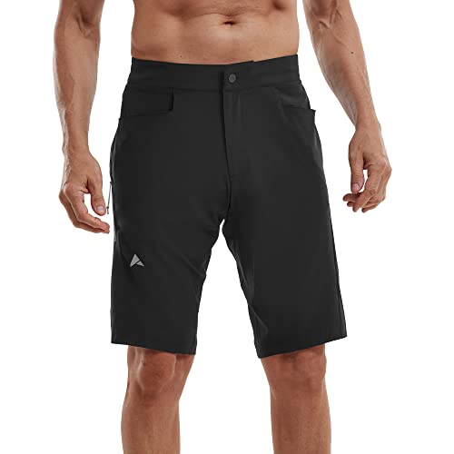 Altura Herren NIGHTVISION LEICHTE RADSHORTS Shorts mit Taschen, Schwarz, S von Altura