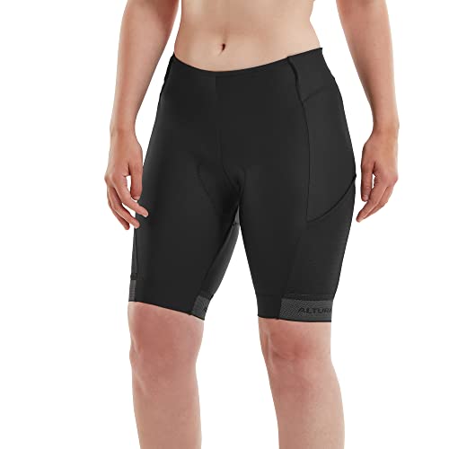 Altura Damen PROGEL Plus Cargo Waist Shorts STR, Schwarz, 10 von Altura