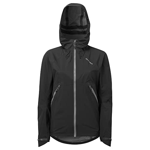 Altura Ridge Pertex Damen-Mountainbike-Jacke, wasserdicht, winddicht, Schwarz, Größe 42 von Altura