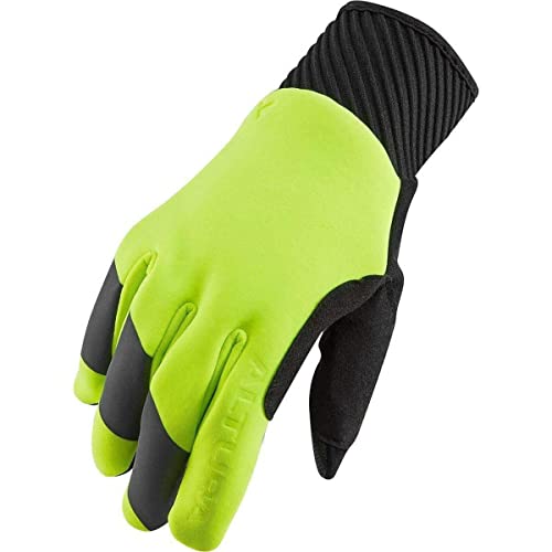 Altura Unisex Nightvision Winddicht Thermo-Handschuh Reflektierend Gelb Größe S von Altura