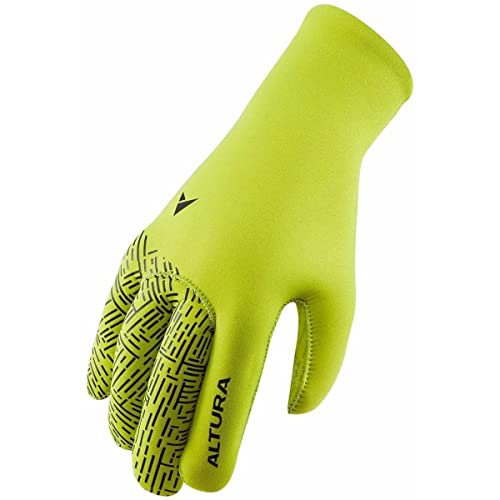 Altura Unisex Thermostretch Winddicht Neopren Thermo-Fahrradhandschuh – Limettengrün – Größe M Altura Unisex Thermostretch Winddicht Neopren Thermo-Fahrradhandschuh – Limettengrün – Größe M von Altura