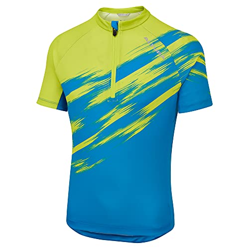 Altura Kinder Airstream Kurzarm-Trikot - Blau/Limette von Altura