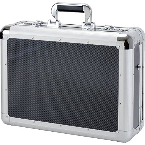 ALUMAXX 45140 Laptop-Attachékoffer C-1, Aktenkoffer aus Aluminium, Geschäftskoffer, Laptopkoffer Carbon-Look, Alu-Koffer, Businesskoffer ca. 46 cm, Silber, Koffer ca. 45,5 x 35 x 15,5 cm ALUMAXX 45140 Laptop-Attachékoffer C-1, Aktenkoffer aus Aluminium, Geschäftskoffer, Laptopkoffer Carbon-Look, Alu-Koffer, Businesskoffer ca. 46 cm, Silber, Koffer ca. 45,5 x 35 x 15,5 cm von Alumaxx