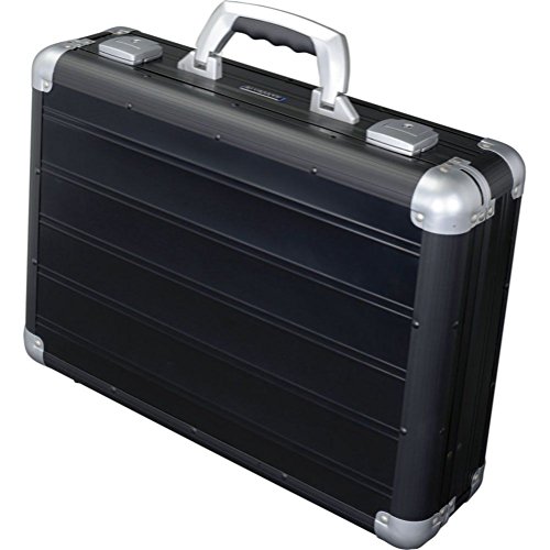 ALUMAXX 45164 Attaché Laptopkoffer Venture, Aktenkoffer aus Aluminium, Dokumentenkoffer Alu, Business Koffer, Alukoffer ca. 46 cm, Schwarz Matt, 45,5 × 33,5 × 13,5 cm ALUMAXX 45164 Attaché Laptopkoffer Venture, Aktenkoffer aus Aluminium, Dokumentenkoffer Alu, Business Koffer, Alukoffer ca. 46 cm, Schwarz Matt, 45,5 × 33,5 × 13,5 cm von Alumaxx