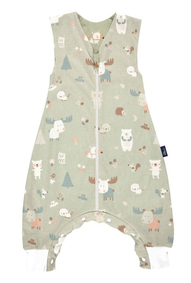 Alvi® Babyschlafsack Sleep-Overall light Schlafsack mit Füßen Baby Forest von Alvi®