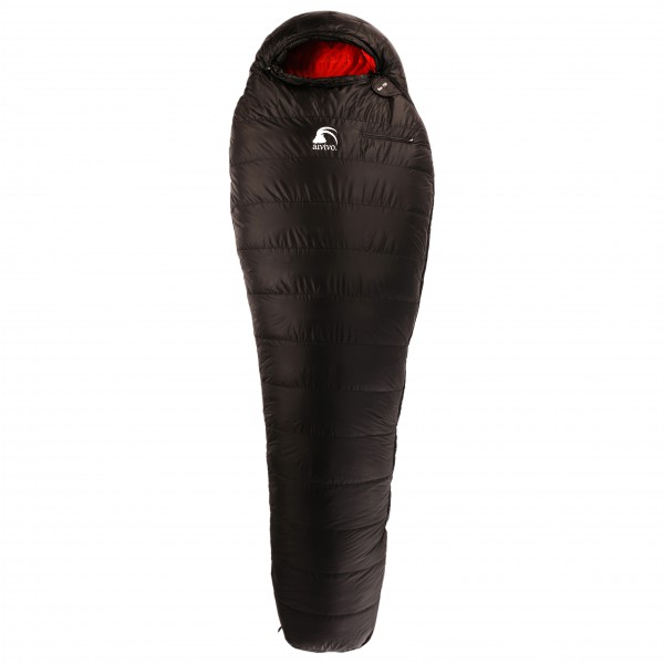 Alvivo - Ibex 700 - Daunenschlafsack Gr 225 cm schwarz/rot Alvivo - Ibex 700 - Daunenschlafsack Gr 225 cm schwarz/rot von Alvivo