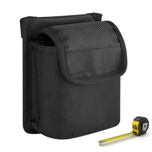 Alwida Maßbandtasche – Clip-Holster, Techniker-Werkzeugtasche, Maßbandhalter | Gürtel-Messwerkzeugtasche mit starker Tragfähigkeit für Techniker und Klempner von Alwida