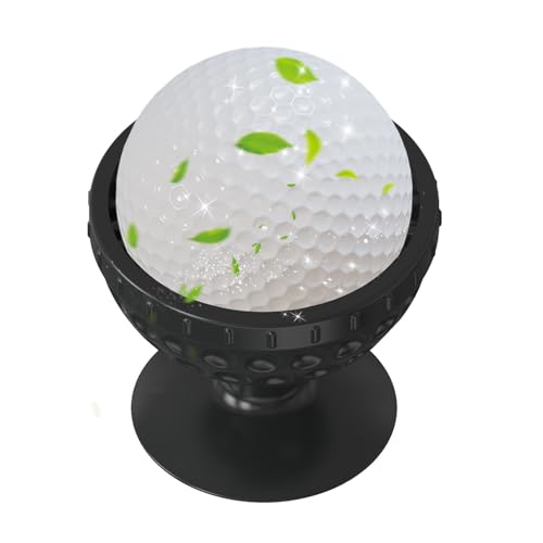 Golfball-Unterlegscheibe, Golfball-Reiniger, weiche Silikonscheibe mit Saugnapfboden für Golfball, tragbares Golfzubehör, multifunktionale Reinigungsbürste, von Alwida