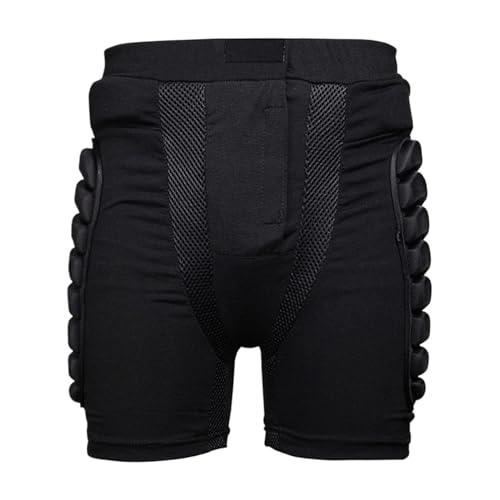 Skating-Po-Pads – Hüftschutz-Pads für Shorts | Polyester-Schutzpolster Skating-Shorts | Po-Pads, Skating-Po-Schutz, atmungsaktive Hose, Rad-Shorts für Hüfte, Po und Steißbein von Alwida