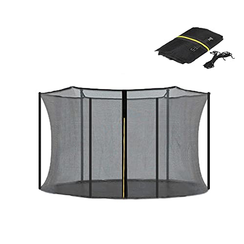 Trampolinnetz – Ersatz-Sicherheitsnetz | Sicherheitsnetz für Trampolin-Lautsprecher | Ersatz-Sicherheitsnetz für Trampolin | Set mit Schutzrohren für Potea von Alwida